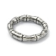 Tibetan Style 316 Surgical Stainless Steel Spring Gate Rings(STAS-E191-01AS-01)-2