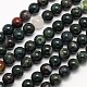 Natural Bloodstone Beads Strands(G-N0166-04-10mm)-1