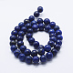 Chapelets de perles en lapis-lazuli naturel(G-P348-01-4mm)-2