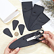 8Pcs 4 Style PU Leather Scissor Tip Protective Covers(FIND-BC0003-60)-3