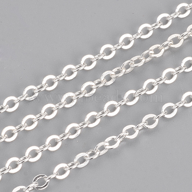 Brass Cable Chains Necklaces(X-MAK-R019-S)-2