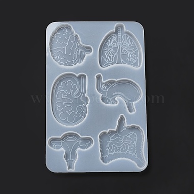 Medical Theme DIY Silicone Badge Reel Ornament Molds(DIY-G079-05C)-3