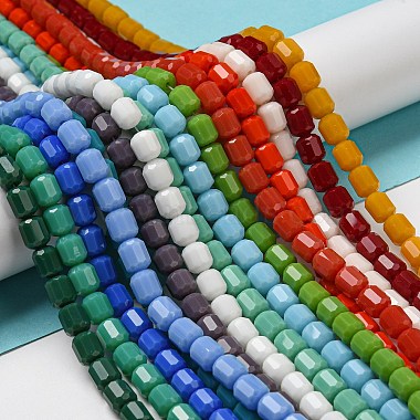 Opaque Glass Beads Strands(GLAA-G112-03-M)-5