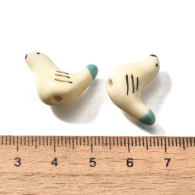 Handmade Porcelain Beads(PORC-S002-05B)-3