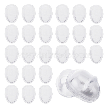 Clear PVC Doll Face Mask