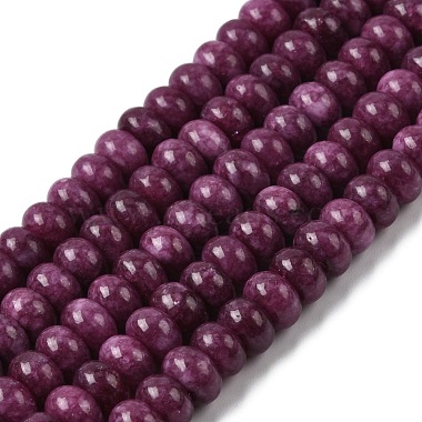 naturelles jade blanc brins de perles(G-E507-01K-01)-1