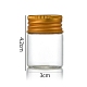 ясные стеклянные бутылки шарик контейнеры(CON-WH0085-75B-02)-1
