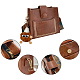 DIY Imitation Leather Women's Shoulder Bag Making Kit with Magnetic Closure & Fluffy Ball Charm(DIY-WH0570-01B)-5