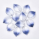 Two Tone Transparent Spray Painted Glass Pendants(GLAA-S054-006D-01)-1