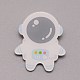 Astronaut Plastic Brooch for Backpack Clothes(JEWB-TAC0007-02)-1