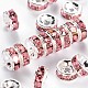 Brass Grade A Rhinestone Spacer Beads(RSB036NF-07)-1