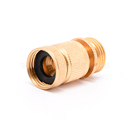 Brass Faucet Joint, Golden, 53.5x29mm, Inner Size: 21/24.5mm(KK-WH0034-18G)