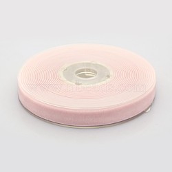 Polyester Velvet Ribbon for Gift Packing and Festival Decoration, Lavender Blush, 1/2 inch(13mm), about 25yards/roll(22.86m/roll)(SRIB-M001-13mm-115)