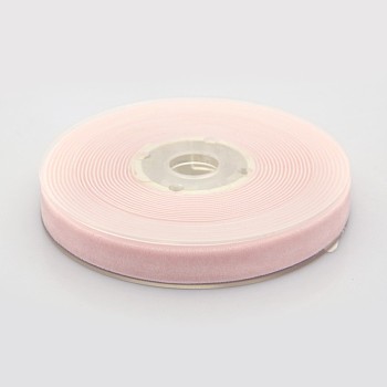 Polyester Velvet Ribbon for Gift Packing and Festival Decoration, Lavender Blush, 1/2 inch(13mm), about 25yards/roll(22.86m/roll)
