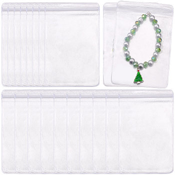 PVC Anti Oxidation Resealable Bags, Mixed Color, 12x8x0.15cm, Unilateral Thickness: 4.9 Mil(0.125mm), 60pcs/set