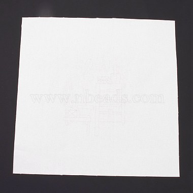 Tissu de broderie bricolage avec motif éliminable(DIY-P032-B02)-3
