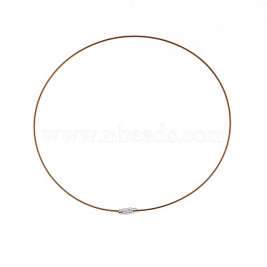 Stainless Steel Wire Necklace Cord DIY Jewelry Making(X-TWIR-R003-07)-3