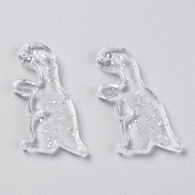 Clear Dinosaur Acrylic Pendants