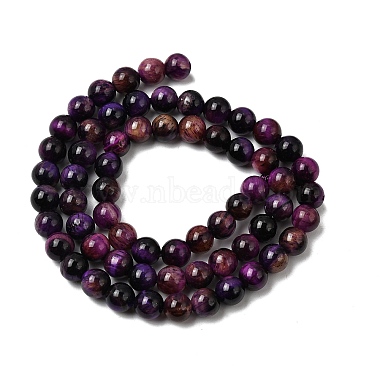 Grade AB Natural Tiger Eye Beads Strands(G-B133-A02-6MM-04)-8