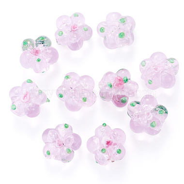 10Pcs Handmade Lampwork Beads(LAMP-TADJ0001-01J)-3