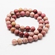 Natural Rhodonite Beads Strands(X-G-J358-03-10mm)-2