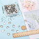 Creatcabin Finding Kit für die DIY-Ohrringherstellung(STAS-CN0001-38)-3