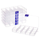 15 Gitter aus Kunststoffperlen-Aufbewahrungsbehältern(CON-WH0086-053C)-1
