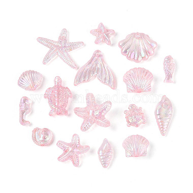 Ocean Theme Transparent Acrylic Beads(TACR-T028-69-01E)-2