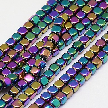 Cube Non-magnetic Hematite Beads