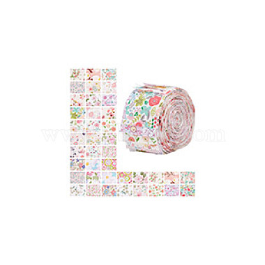 花柄の綿生地(DIY-WH0588-11A)-7