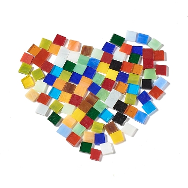 Mosaic Tiles Glass Cabochons(X-DIY-P045-01)-2