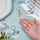 4Pcs 2 Style Alloy Keychain(KEYC-FH00072)-3