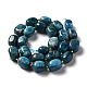 Natural Apatite Beads Strands(G-B028-B09)-3
