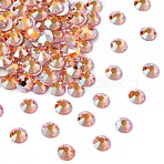 Preciosa&reg MAXIMA Crystal No Hotfix Flatback Stones, Czech Crystal, Dura Foiling, Round(438 11 615 Chaton Rose), 90310 200 Sun AB, SS16(3.8~4mm)(Y-PRC-NSS16-90310-200)