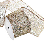 Polyester Lace Trim for Sewing Decoration, Silver, 2-1/2 inch(63mm)(OCOR-WH20007-30C)