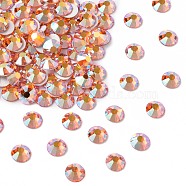 Preciosa&reg MAXIMA Crystal No Hotfix Flatback Stones, Czech Crystal, Dura Foiling, Round(438 11 615 Chaton Rose), 90310 200 Sun AB, SS16(3.8~4mm)(Y-PRC-NSS16-90310-200)