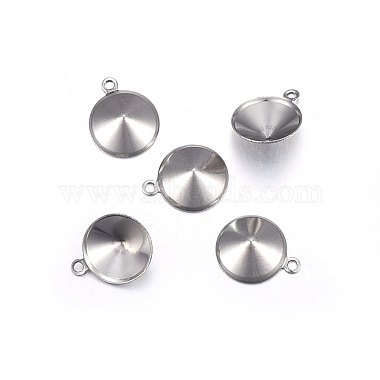 Stainless Steel Color Cone Stainless Steel Charms