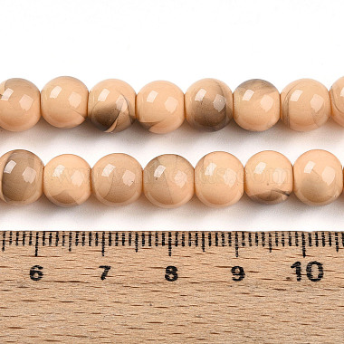Backfarbe Glasperlen(X1-DGLA-N013-8mm-07)-4