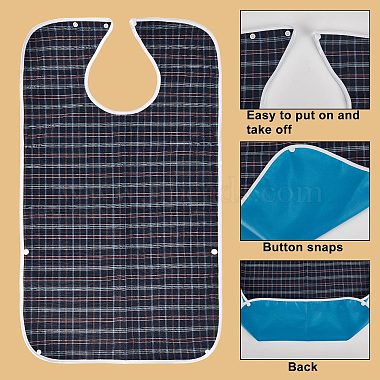 Polyester Adult Bibs for Eating(AJEW-WH0020-62A)-3