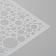 Geometric Plastic Reusable Painting Stencils(DIY-E021-02E)-2