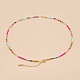 Glass Seed Beaded Necklaces for Women(LO6603)-1