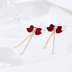 1 Pair Alloy Stud Earrings(EJEW-LP0007-077A)-3