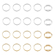50Pcs 10 Style Brass Beads Frames(KK-FH0005-11)-1