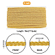 Elite Filigree Corrugated Lace Ribbon(SRIB-PH0001-27)-2
