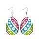 Easter Egg Acrylic Dangle Earrings(FS-WG73047-01)-3