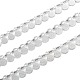 Handmade 304 Stainless Steel Wafer Charms Chains(CHS-M004-12P)-1