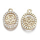 Brass Micro Cubic Zirconia Pendants(KK-N231-135-NF)-2