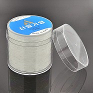 Korean Elastic Crystal Thread, Stretch Bracelet String, with Box, for Jewelry Making, Clear, 0.8mm, about 164.04 yards(150m)/roll(CT-J001-0.8mm)