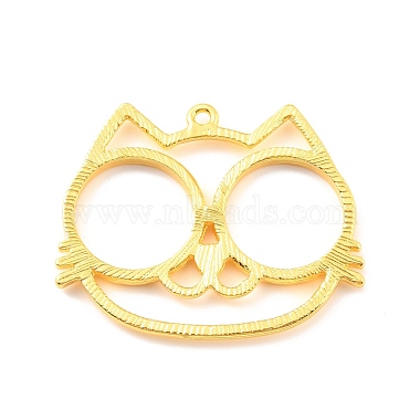 Pendentifs de lunette ouverte en alliage(FIND-B005-12G)-3