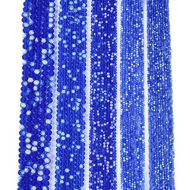 Transparent Glass Beads Strands(X-EGLA-A044-T8mm-MB31)-2